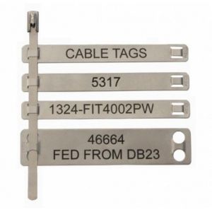STAINLESS STEEL TAG