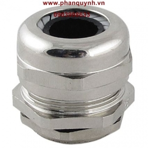 NIKEL PLATED BRASS CABLE GLAND M12